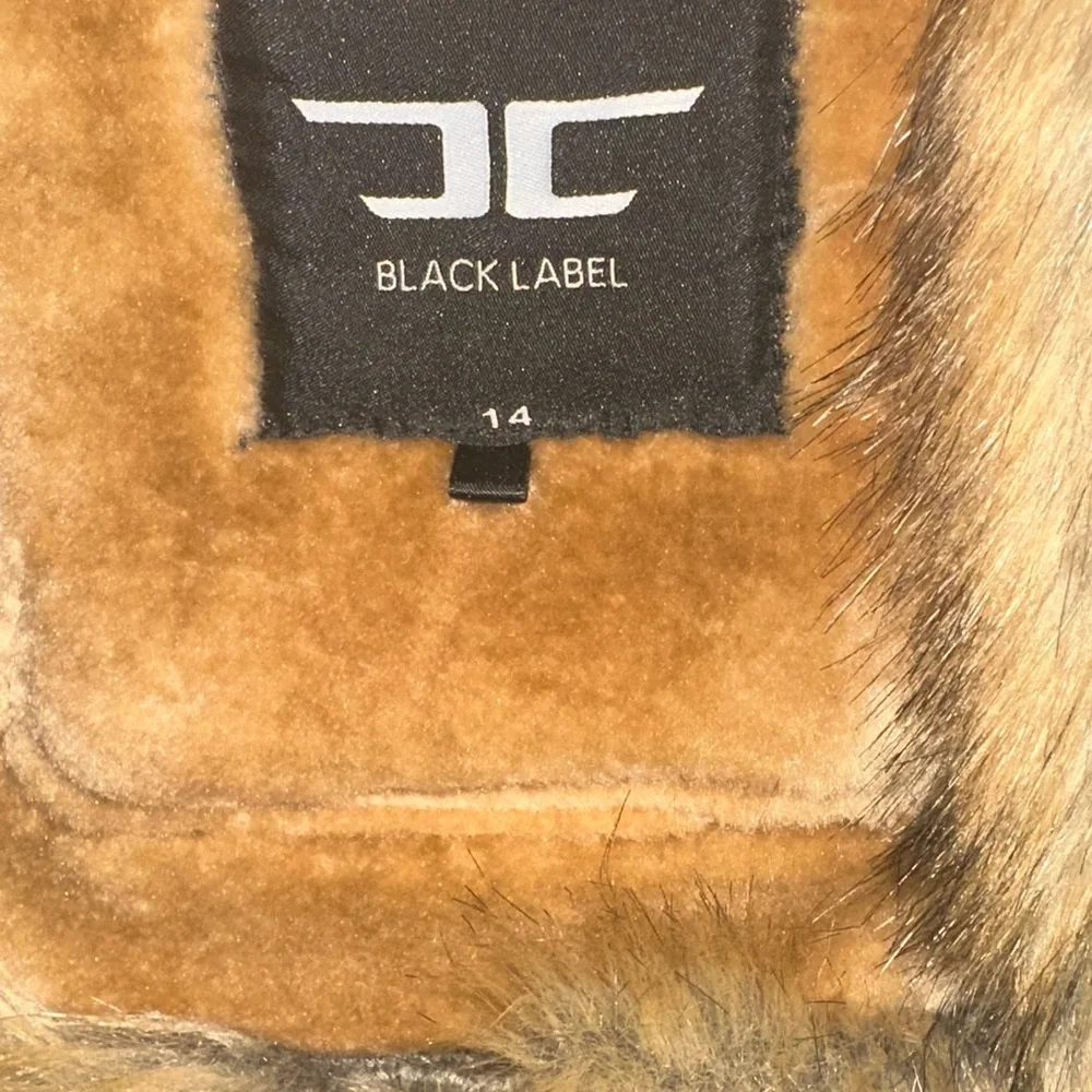 Luxurious Faux Fur Trimmed Coat